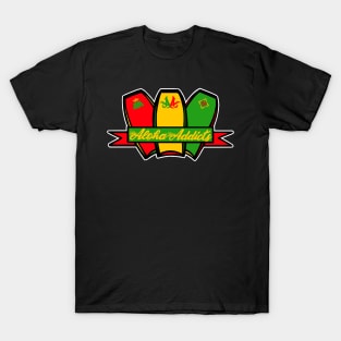 Aloha Addicts Rasta Boards T-Shirt